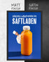 Saftladen | 3-Type Poster