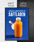 Saftladen | 3-Type Poster