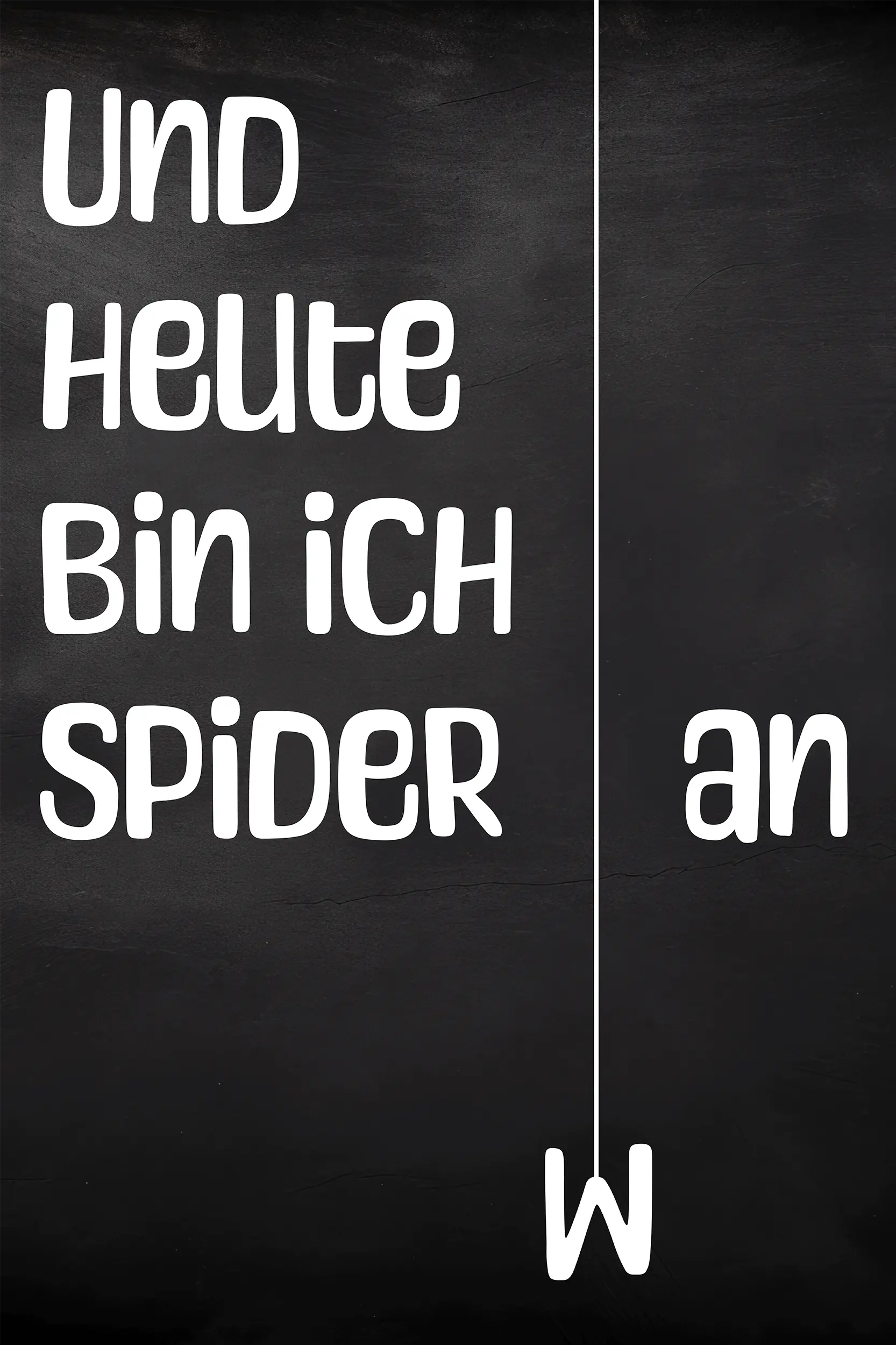 Frontalansicht des Poster Plate Designs Abhängen in der Originaldatei