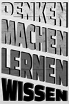 Frontalansicht des Poster Plate Designs Der Weg zum Wissen in der Originaldatei