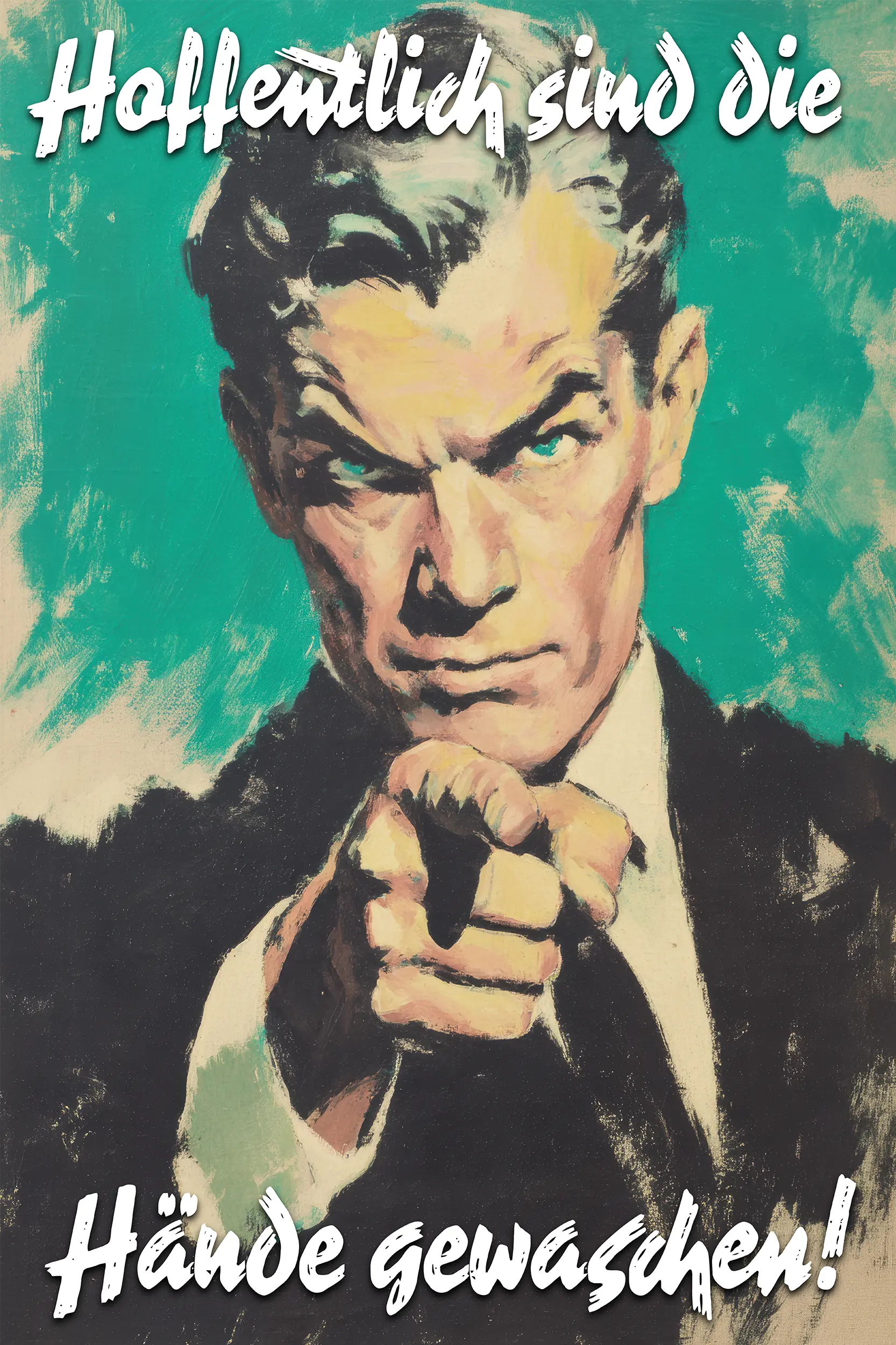 Frontalansicht des Poster Plate Designs Besser mit Seife in der Originaldatei