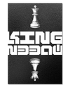 Frontalansicht des Poster Plate Designs Chessday im Original Style in der Größe Main (40 x 60 cm)