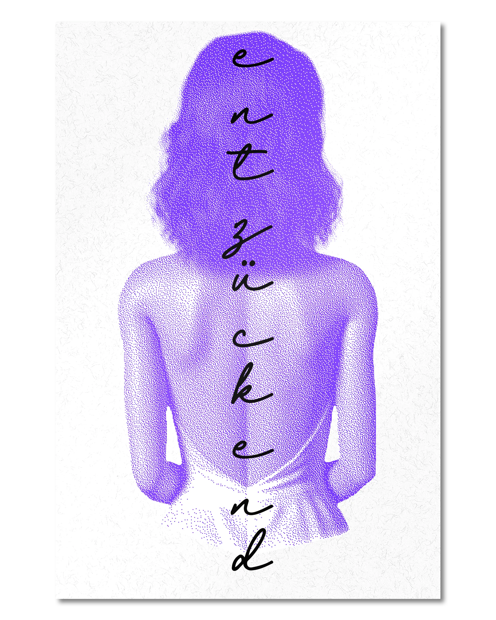 Frontalansicht des Poster Plate Designs Rückendeckung im Original Style in der Größe Main (40 x 60 cm)