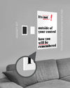 Magnet-Kit Seitenansicht des Poster Plate Designs Write your story im Original Style in der Größe Main (40 x 60 cm)