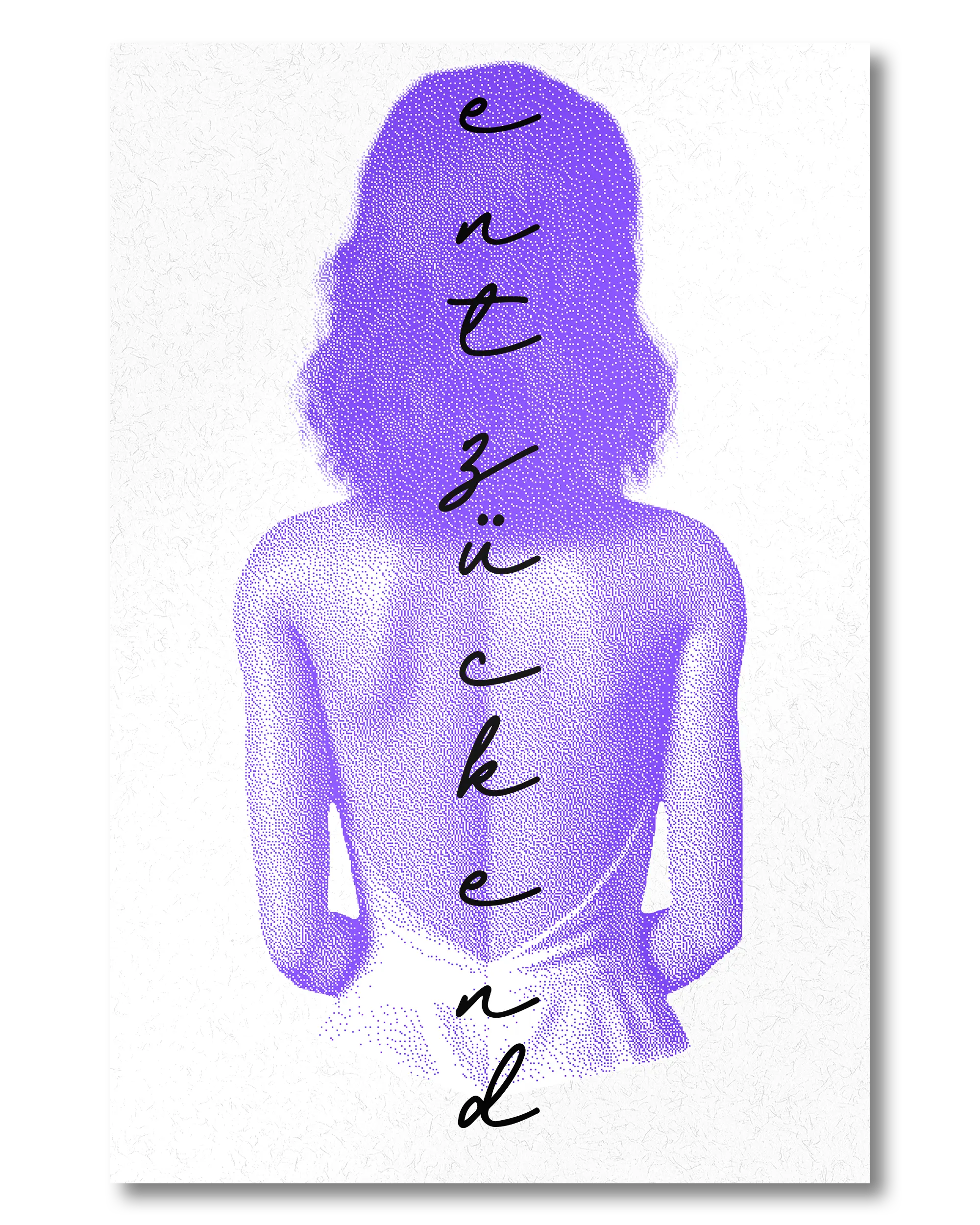 Frontalansicht des Poster Plate Designs Rückendeckung im Original Style in der Größe Mini (20 x 30 cm)