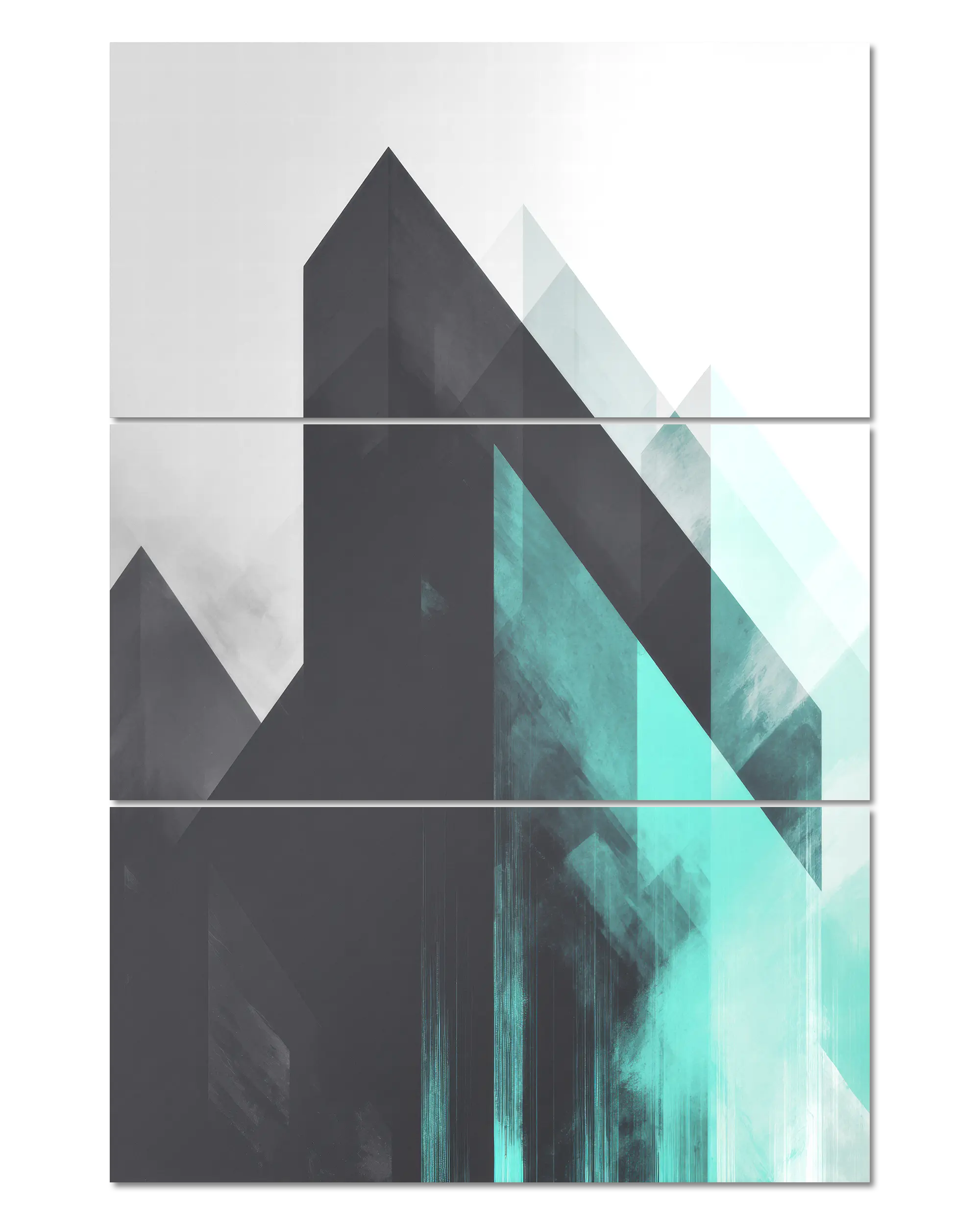 Frontalansicht des Poster Plate Designs Ein Abstrakt im Original Style in der Größe Mighty (60 x 90 cm)