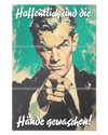 Frontalansicht des Poster Plate Designs Besser mit Seife im Original Style in der Größe Mighty (60 x 90 cm)