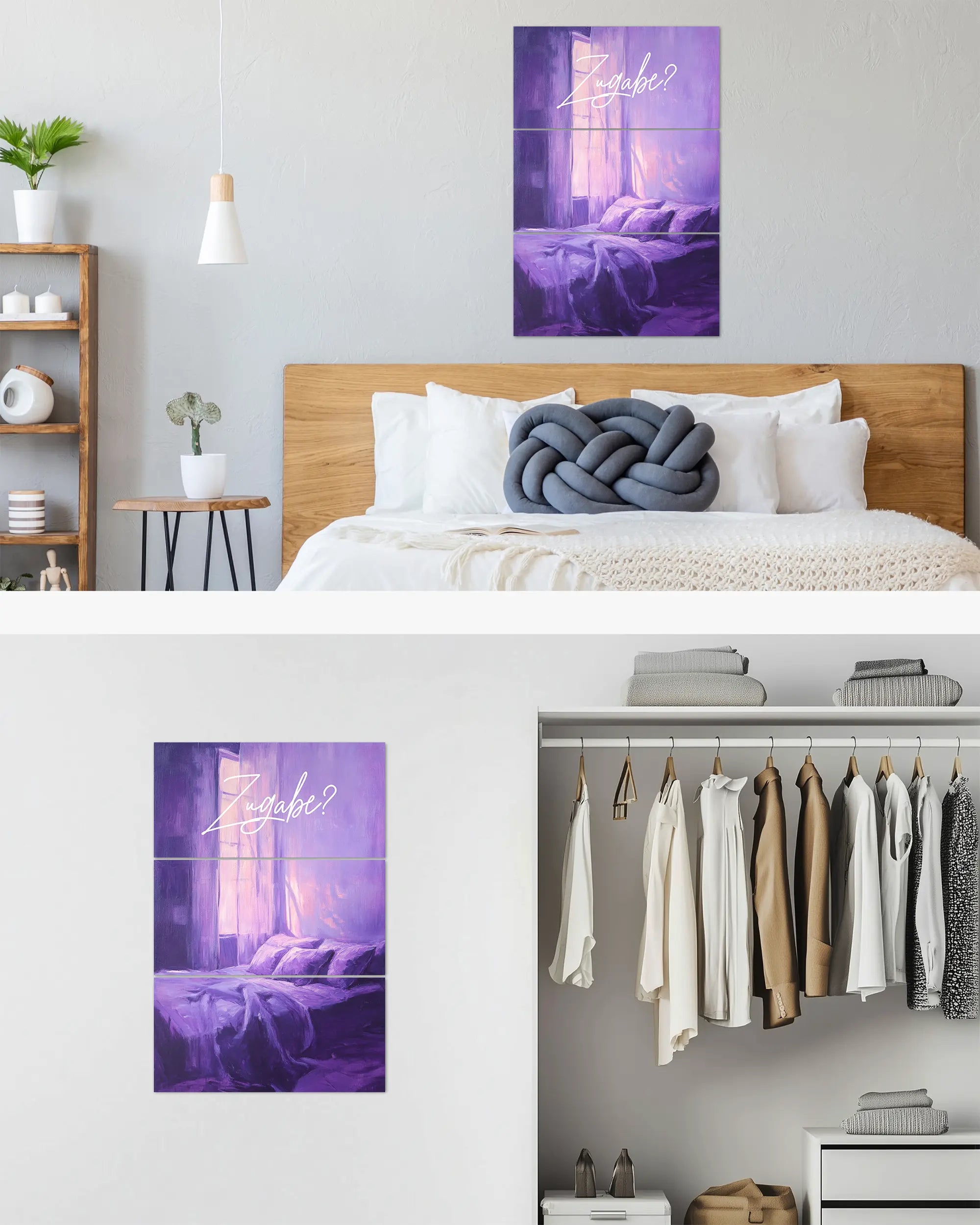 Zimmeransicht des Poster Plate Designs Sexuell bedürftig im Original Style in der Größe Mighty (60 x 90 cm)