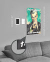 Magnet-Kit Seitenansicht des Poster Plate Designs Besser mit Seife im Acrylic Style in der Größe Main (40 x 60 cm)