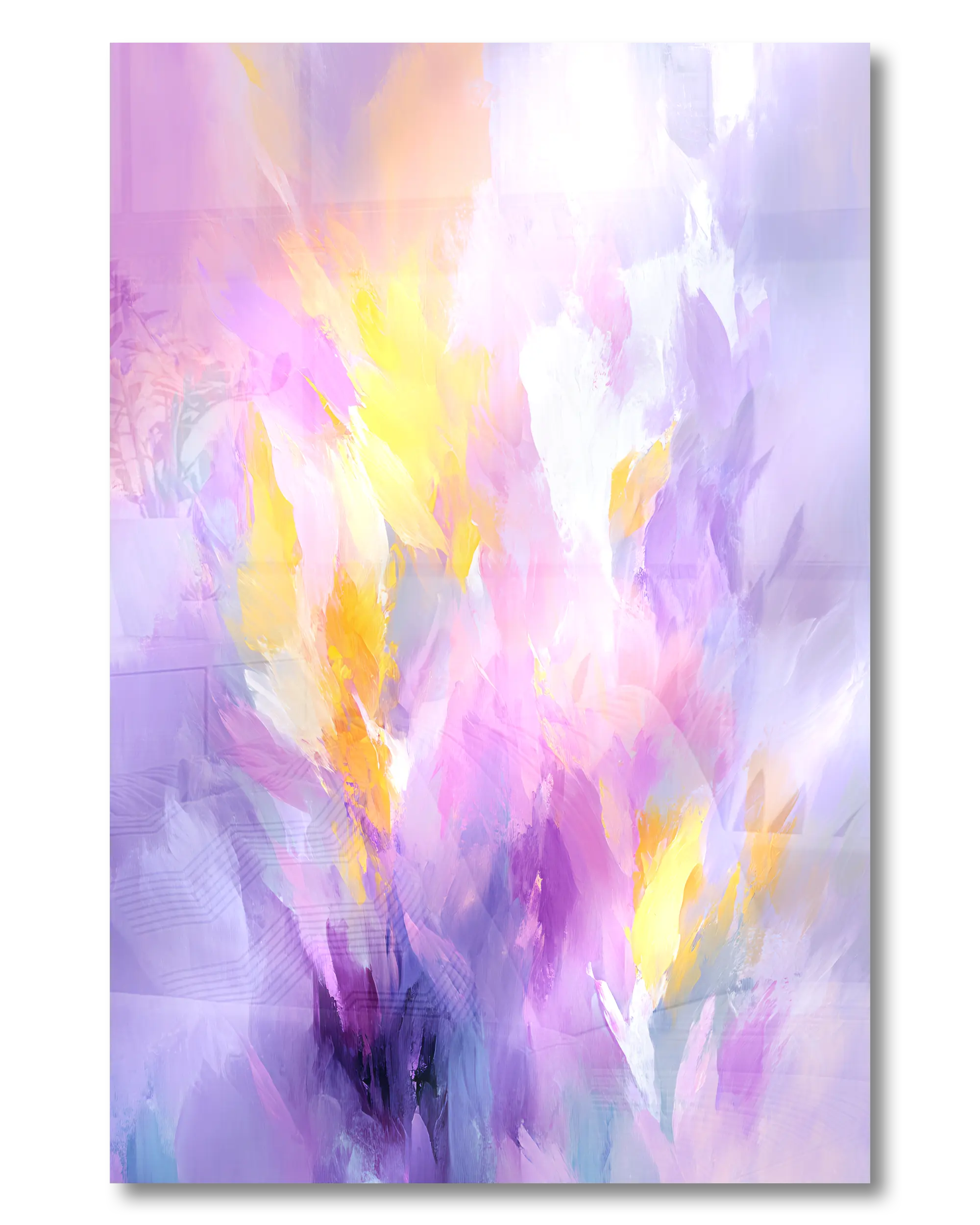 Frontalansicht des Poster Plate Designs Lust und Laune im Acrylic Style in der Größe Mini (20 x 30 cm)