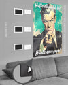 Magnet-Kit Seitenansicht des Poster Plate Designs Besser mit Seife im Acrylic Style in der Größe Mighty (60 x 90 cm)
