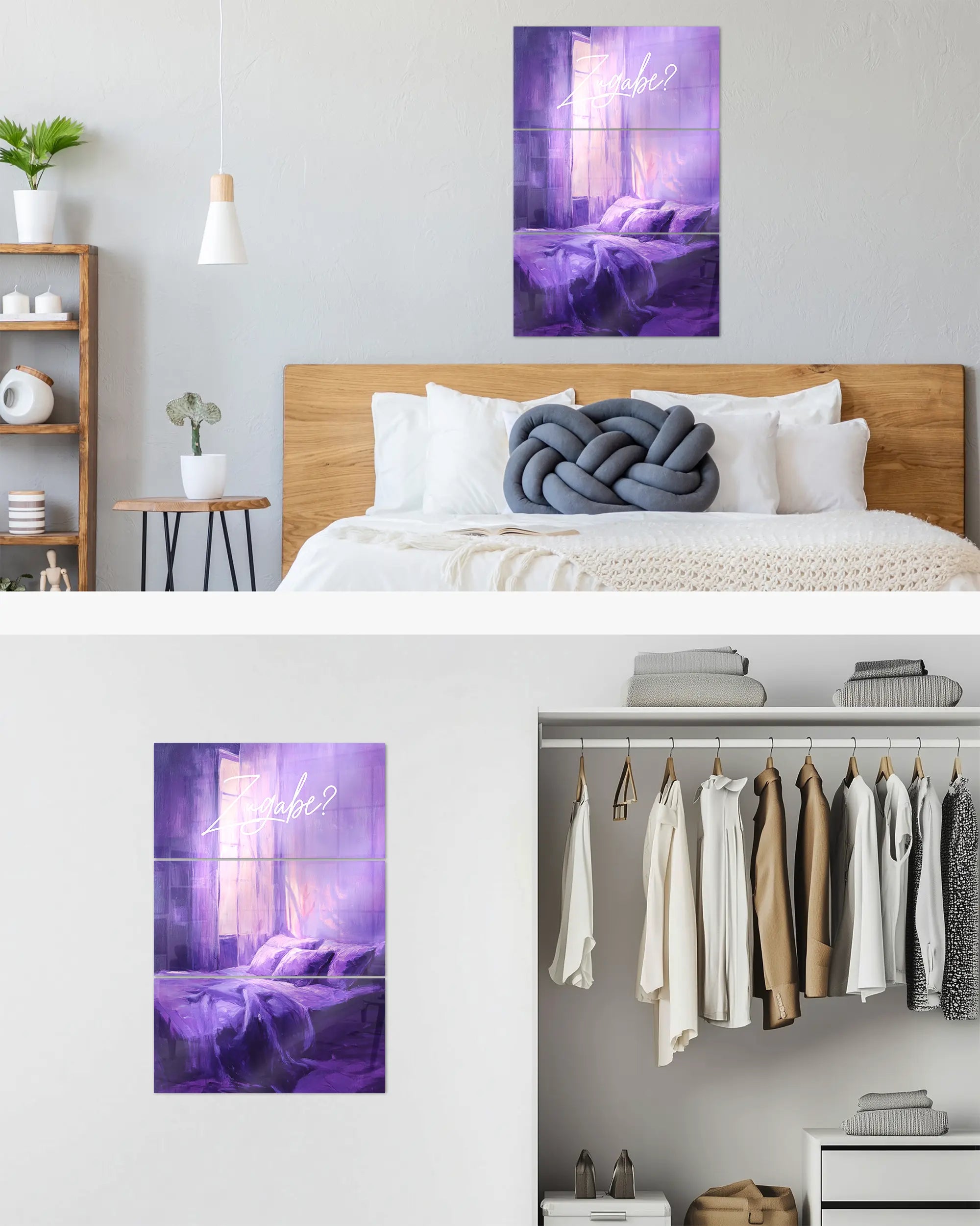 Zimmeransicht des Poster Plate Designs Sexuell bedürftig im Acrylic Style in der Größe Mighty (60 x 90 cm)