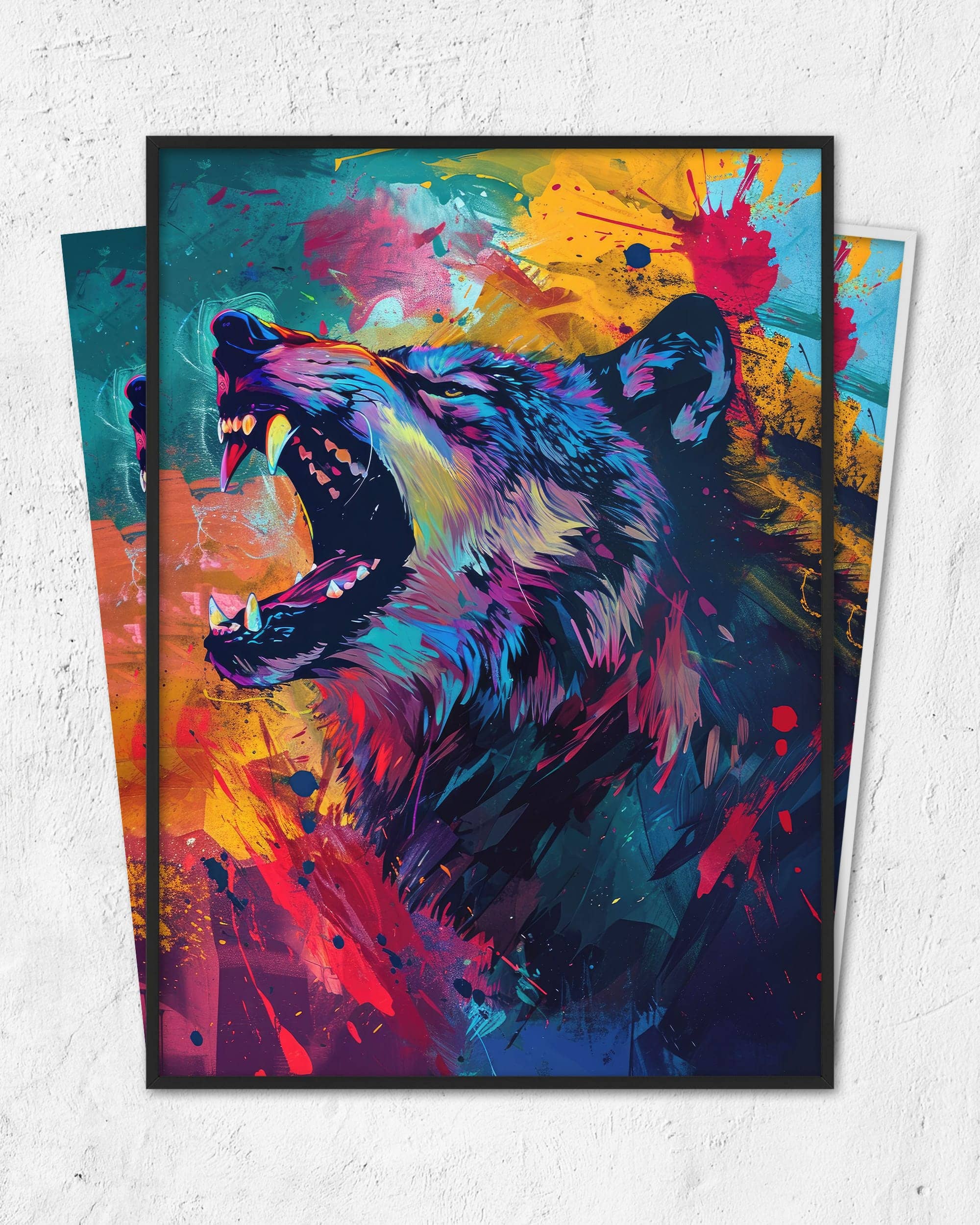 Graffiti-Roar | 3-Type Poster