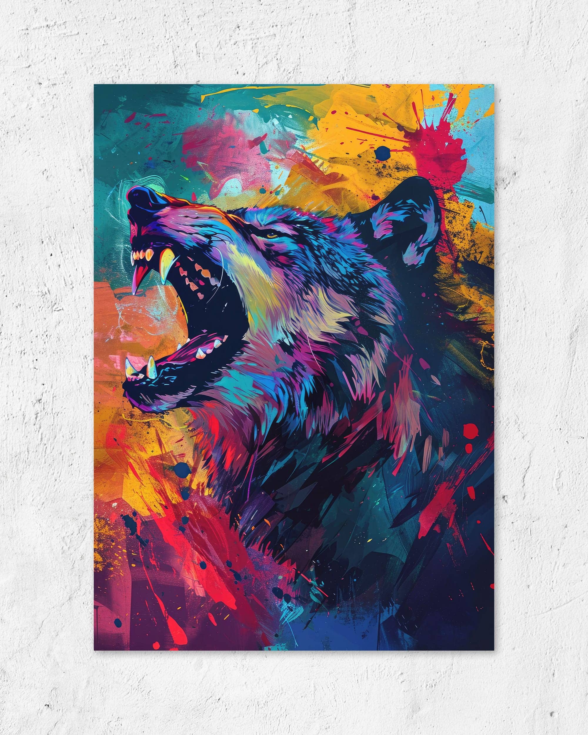 Graffiti-Roar | 3-Type Poster