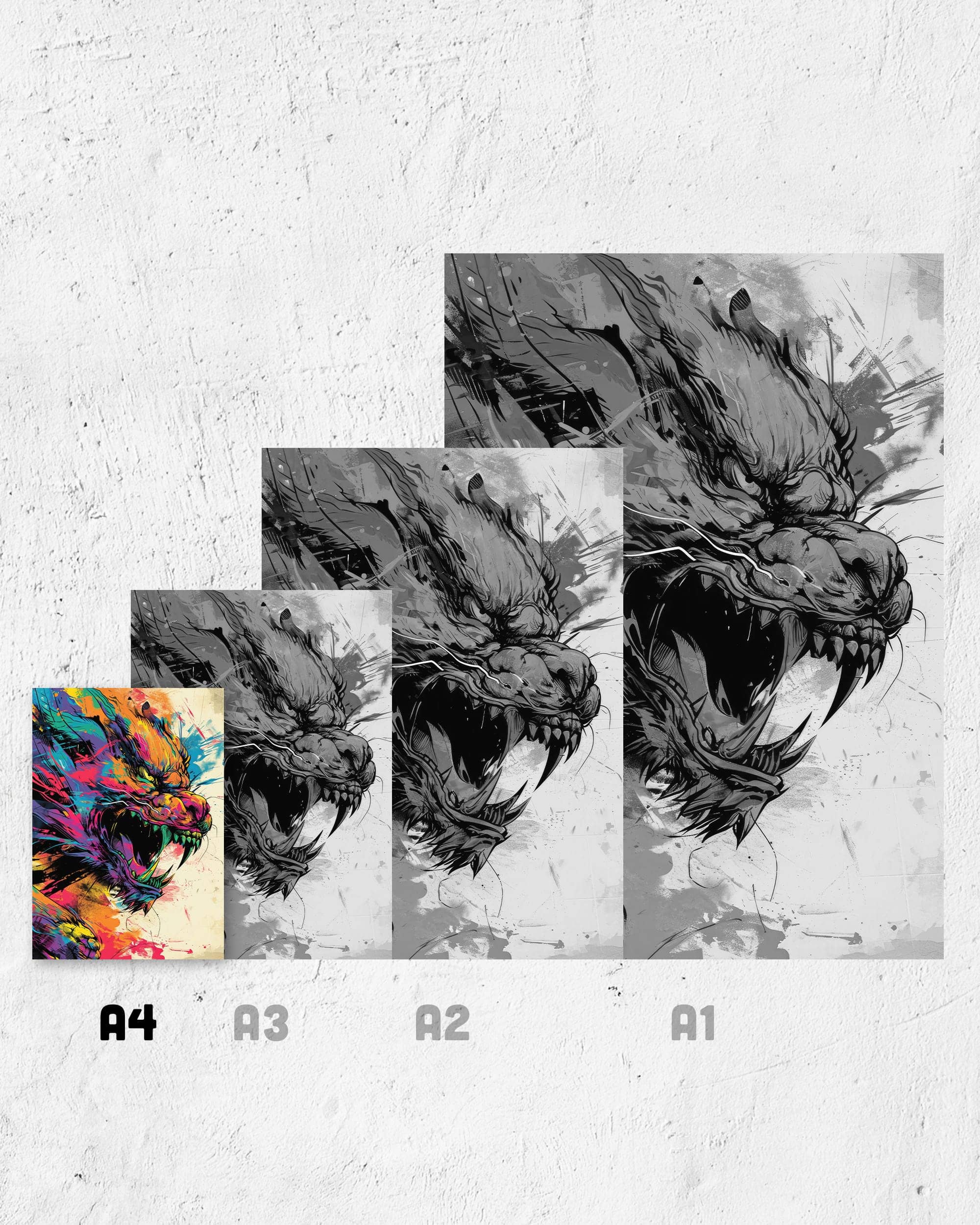 Breakdance Beast | 3-Type Poster