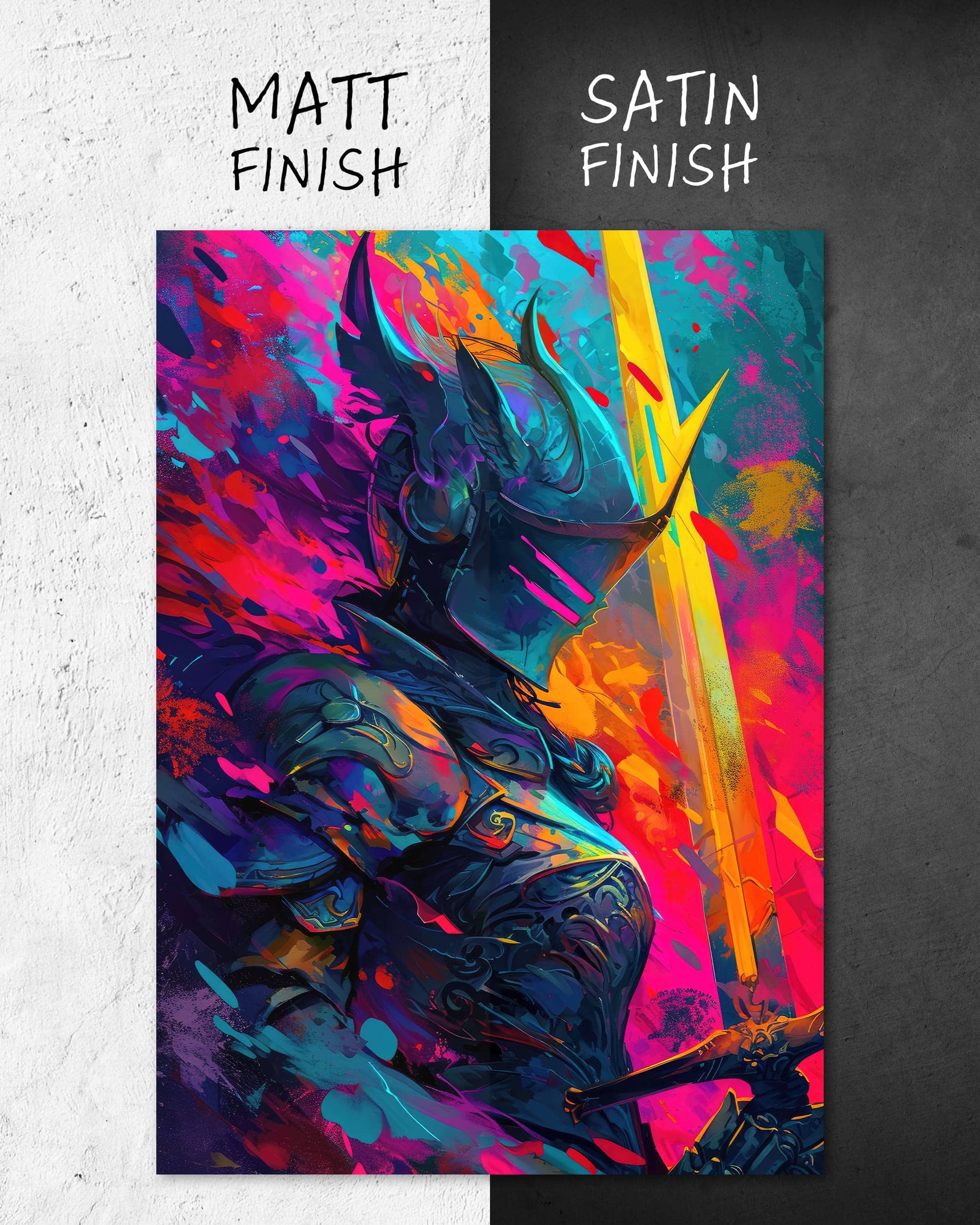 Graffiti-Knight X | 3-Type Poster